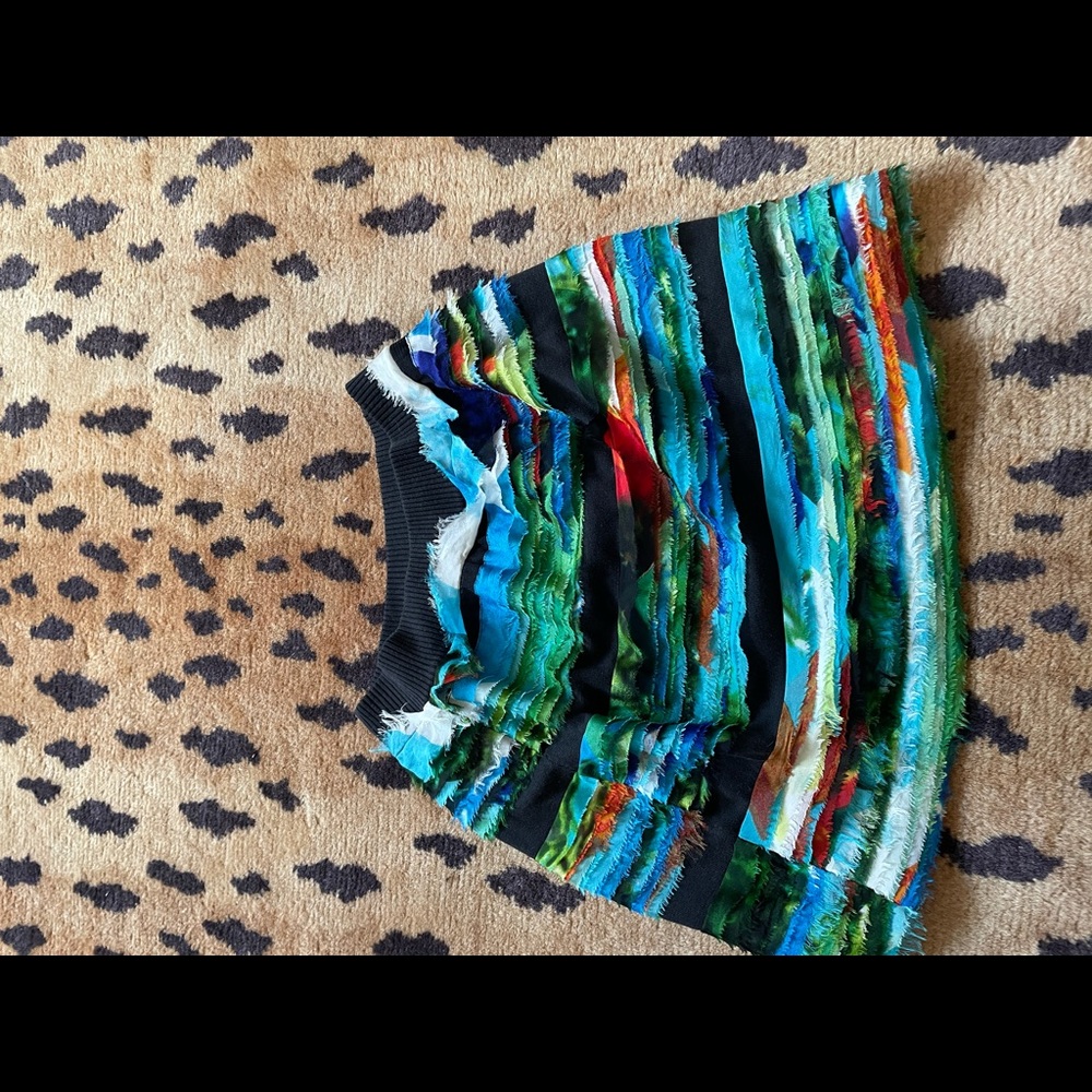 rag and bone peacock skirt
